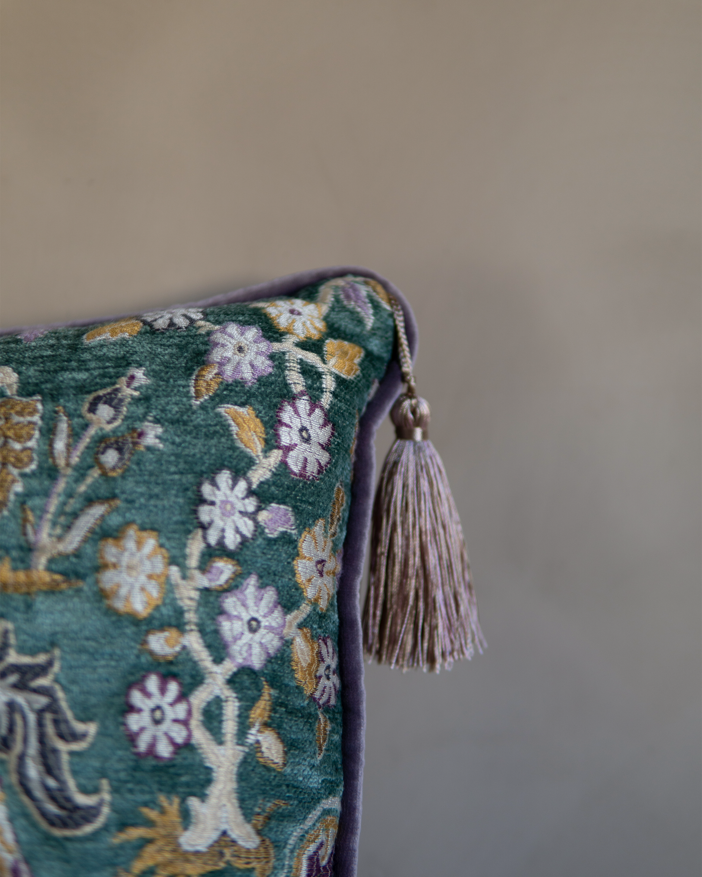 elysium cushion cover, fabric details