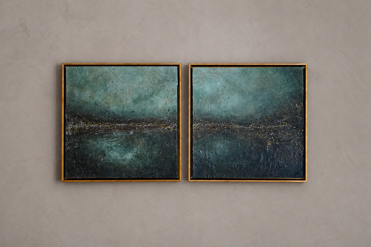 Aequor - Set of 2 Original Paintings