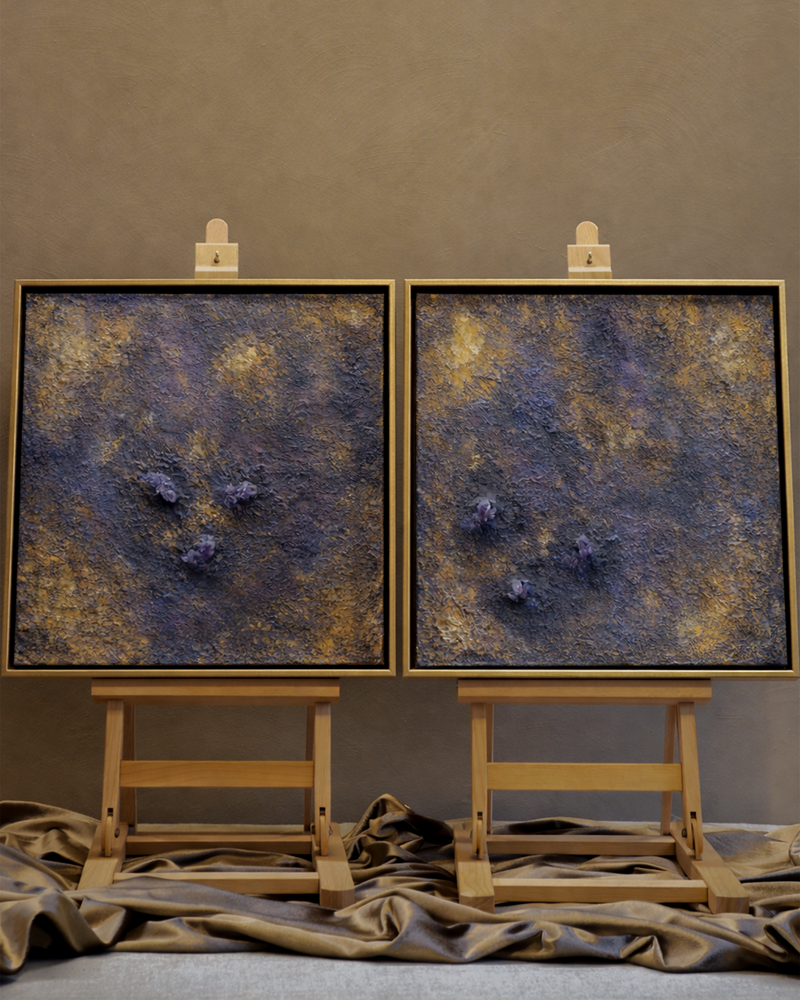 Amethista - Set of 2 Original Paintings