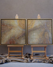 Caelum - Lot de 2 tableaux originaux