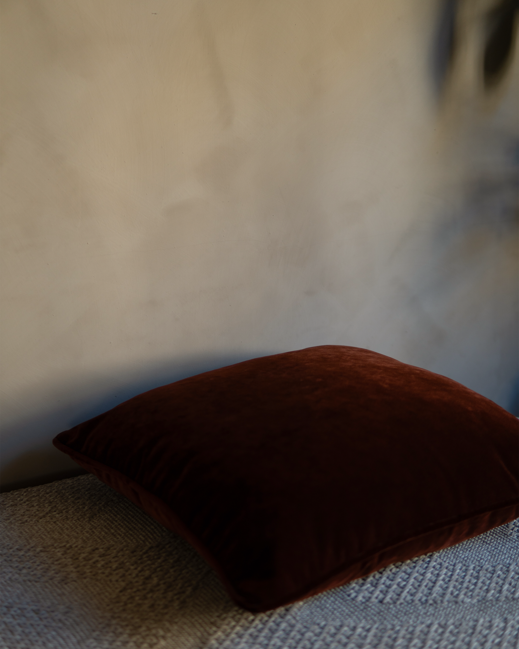 civitas cushion cover, angled view