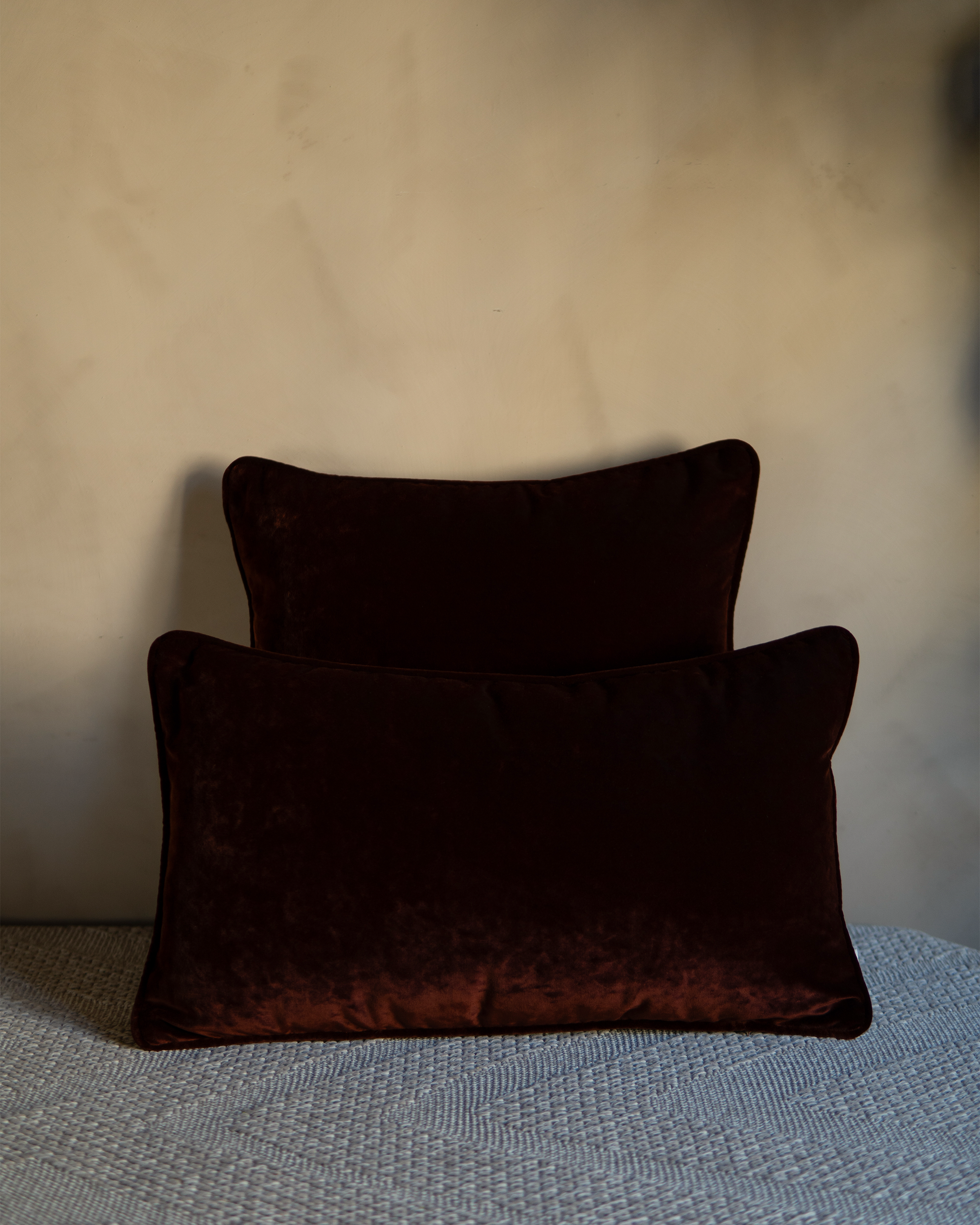 civitas cushion cover, shown in two size variants