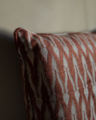 etesia cushion cover, fabric detail