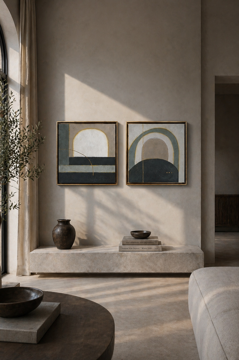 Limen - Set of 2 Original Paintings