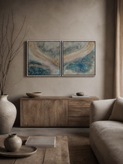 Litora - Lot de 2 tableaux originaux
