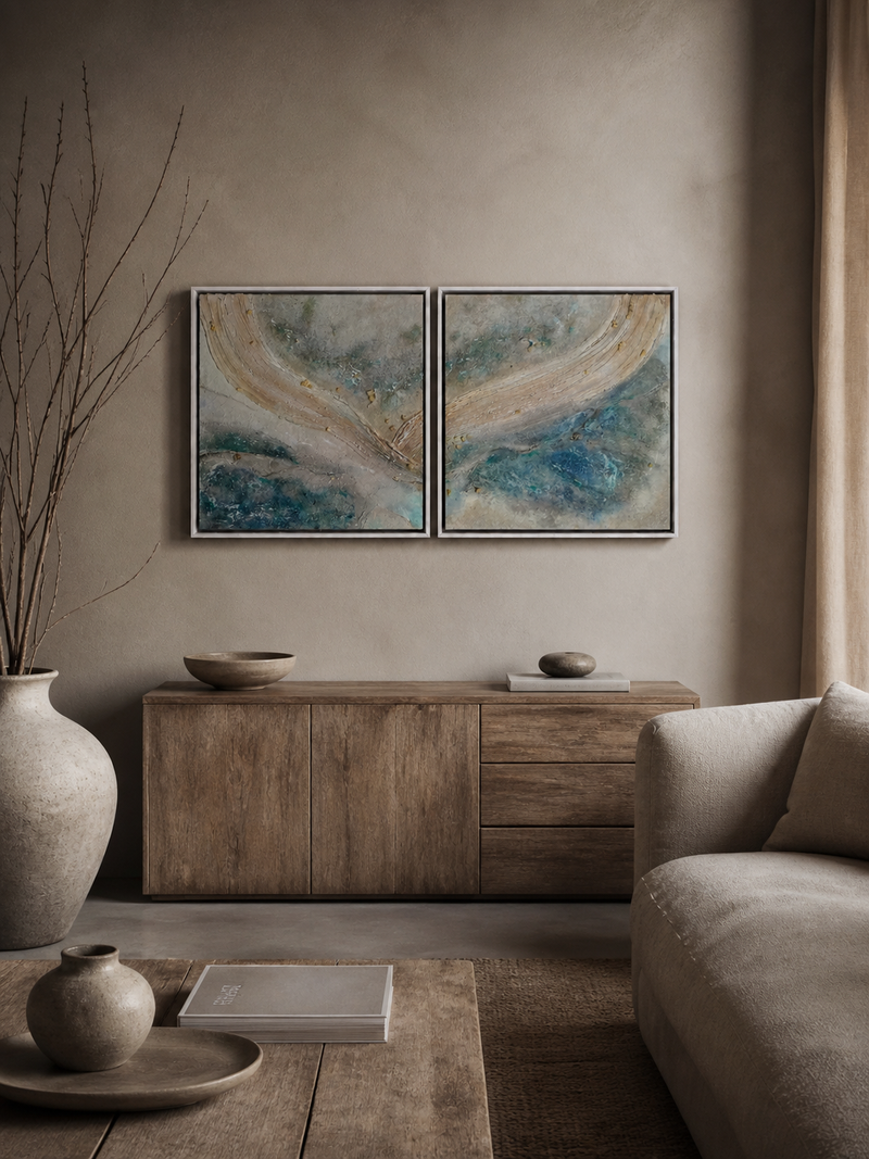 Litora - Set of 2 Original Paintings