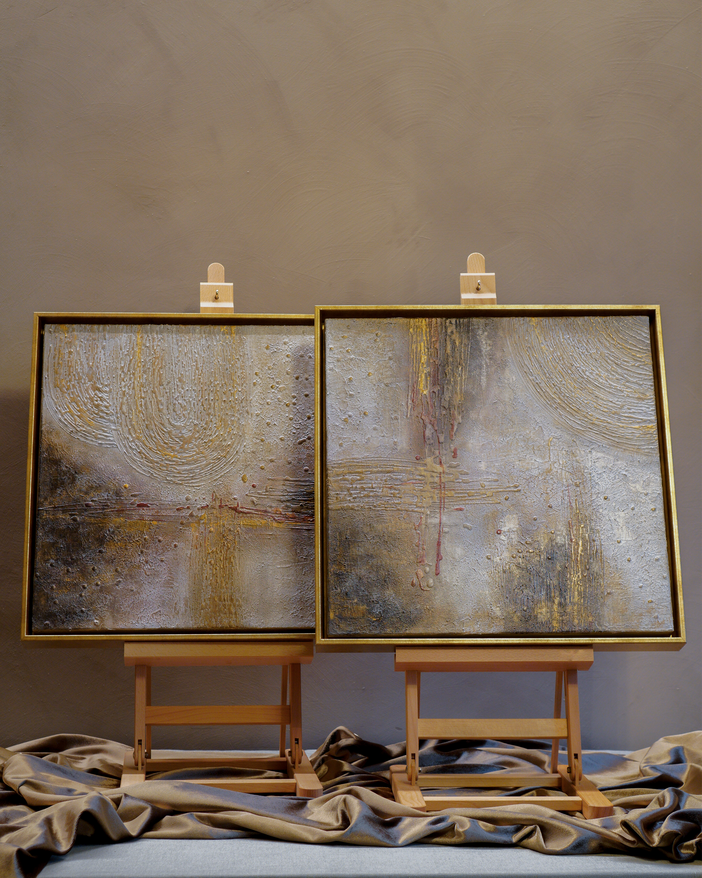 Petrae - Set of 2 Original Paintings