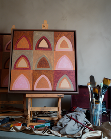 Porticum - Set of 2 Original Paintings