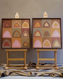 Porticum - Set of 2 Original Paintings