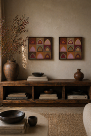 Porticum - Set of 2 Original Paintings