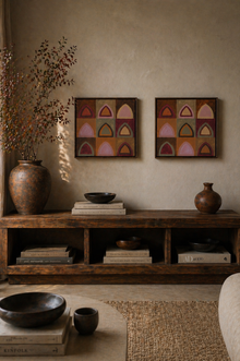 Porticum - Set of 2 Original Paintings
