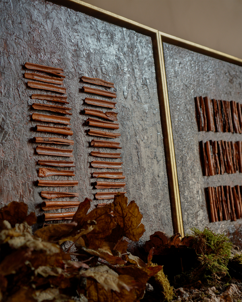 Scriptum - Set of 2 Original Paintings