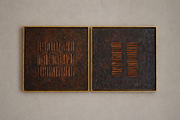 Scriptum - Set di 2 Dipinti Originali