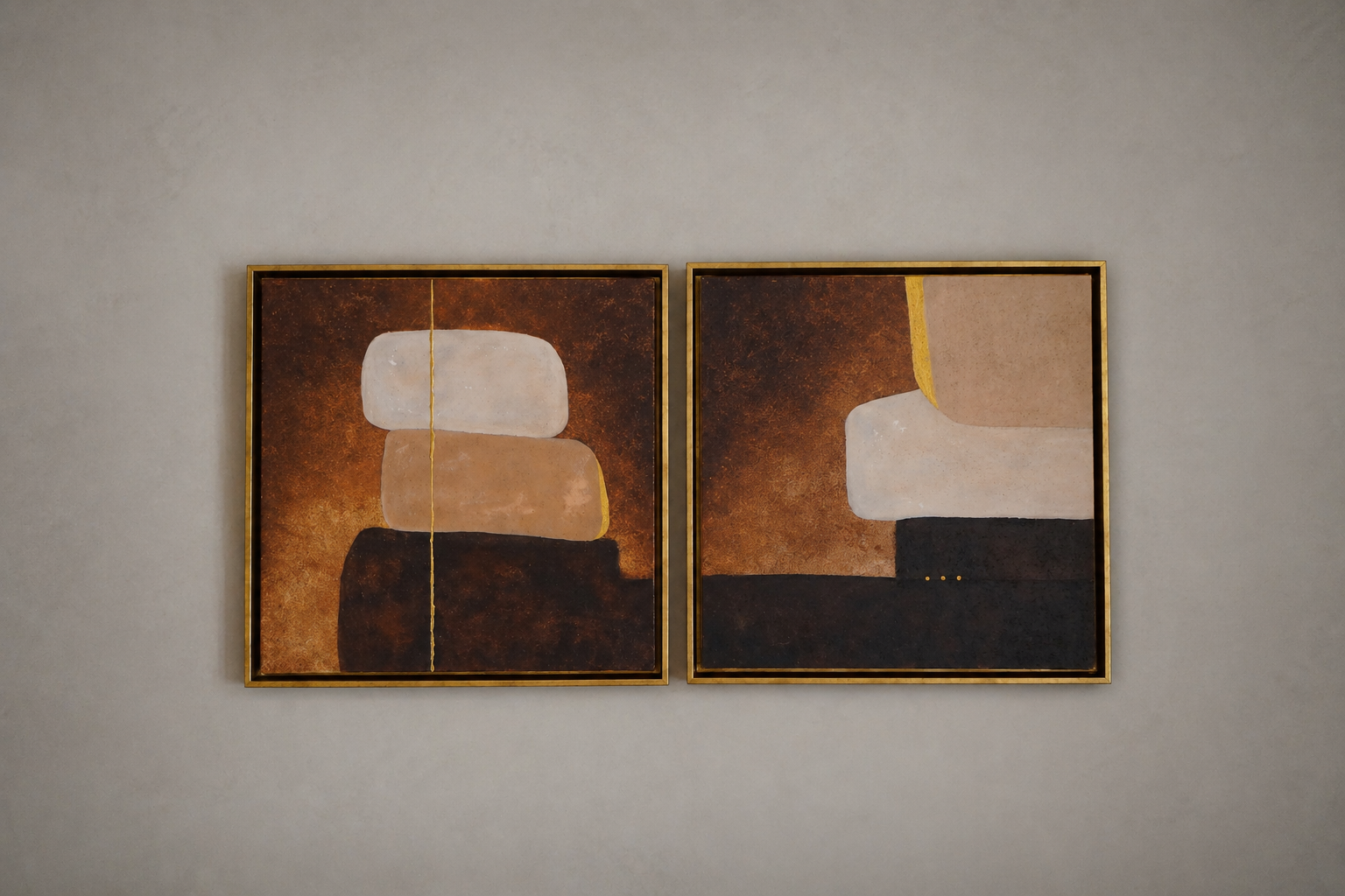 Structura - Set of 2 Original Paintings