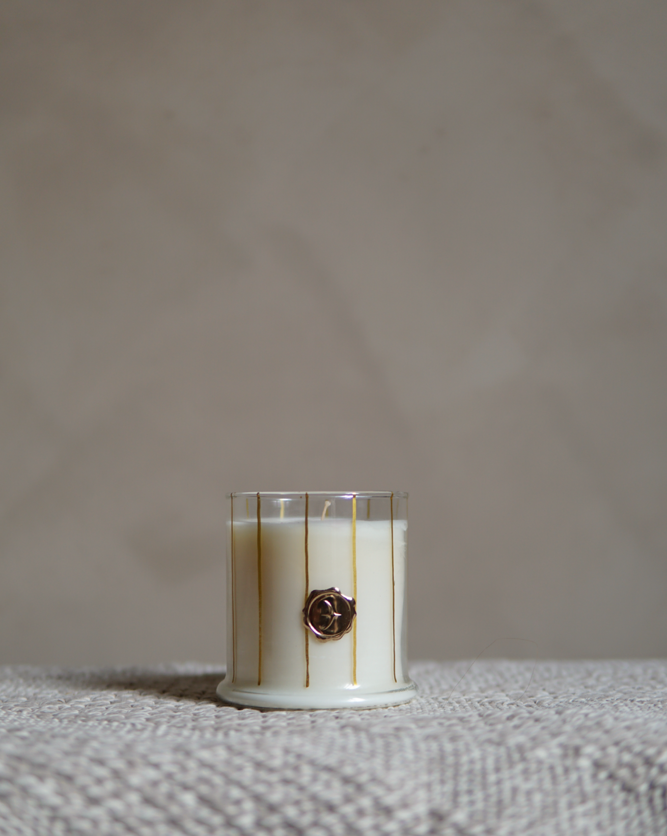 Stria Large Glass Candle - 350g