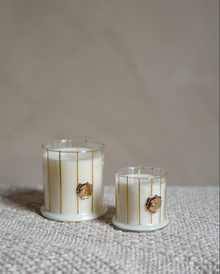 Stria Large Glass Candle - 350g