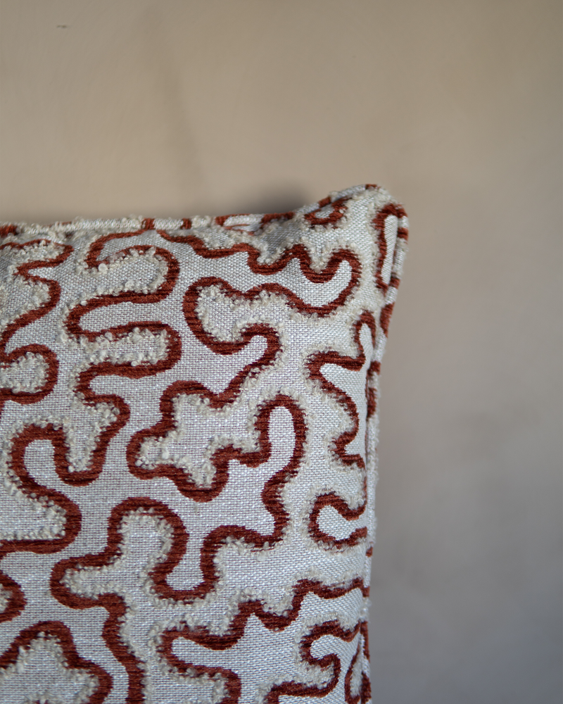 zefiro cushion cover, fabric detail