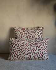 zefiro cushion cover shown in two size variants